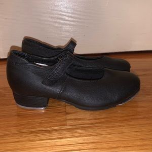 Kids Leather Tap Shoes size 8.5